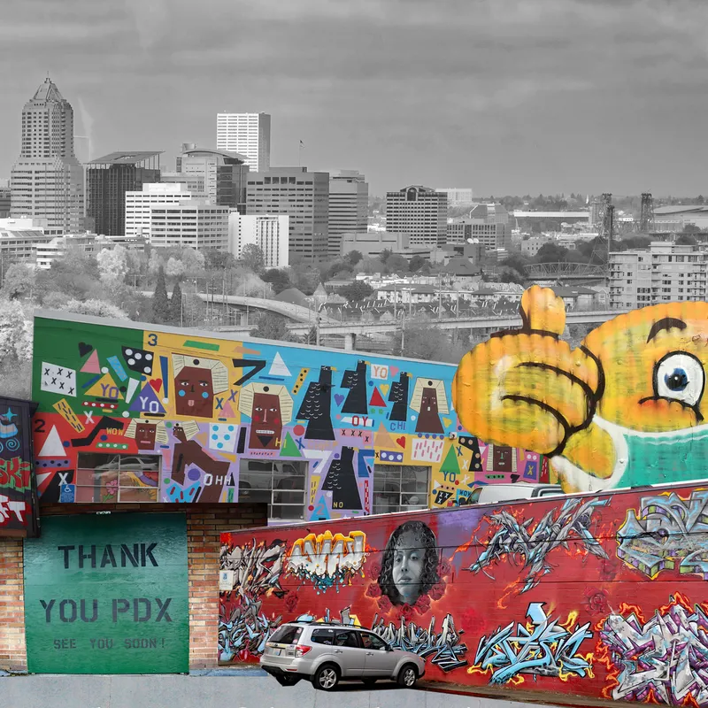 Portland Street Art, Oregon