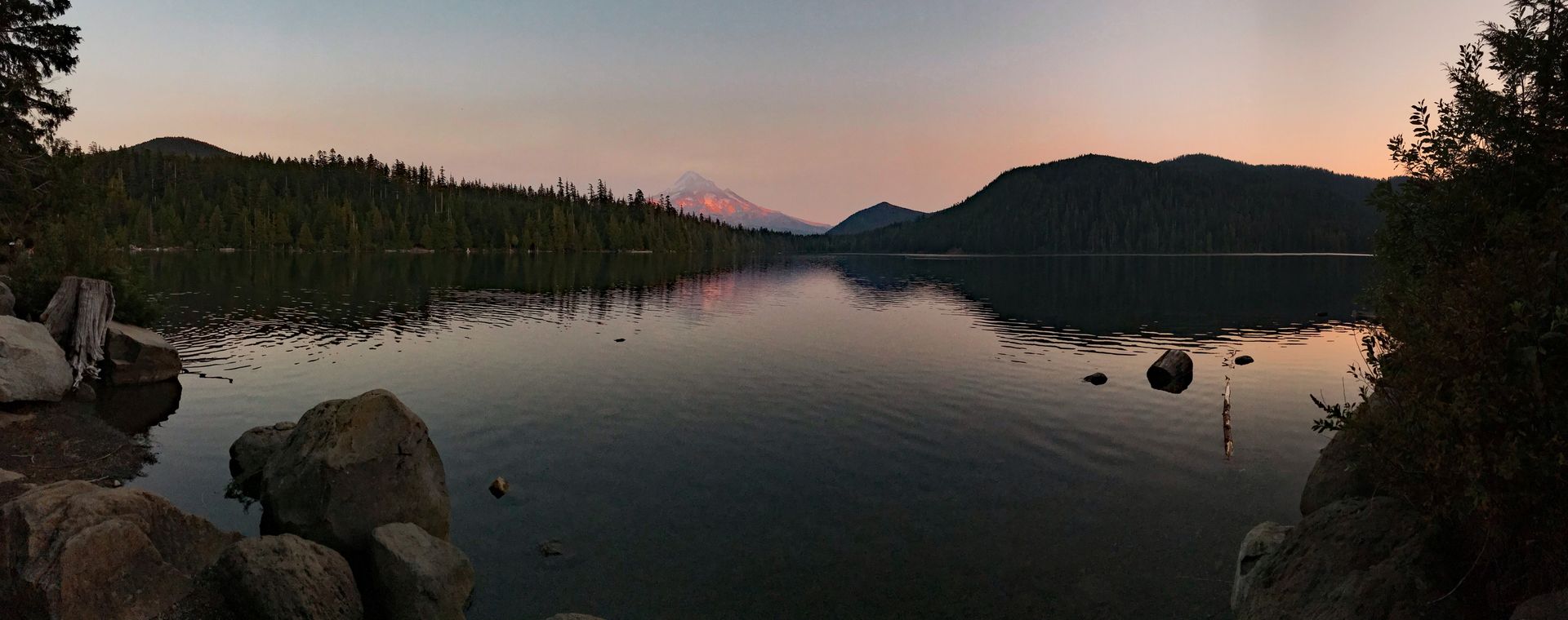 View of Mt. Hood from Lost Lake