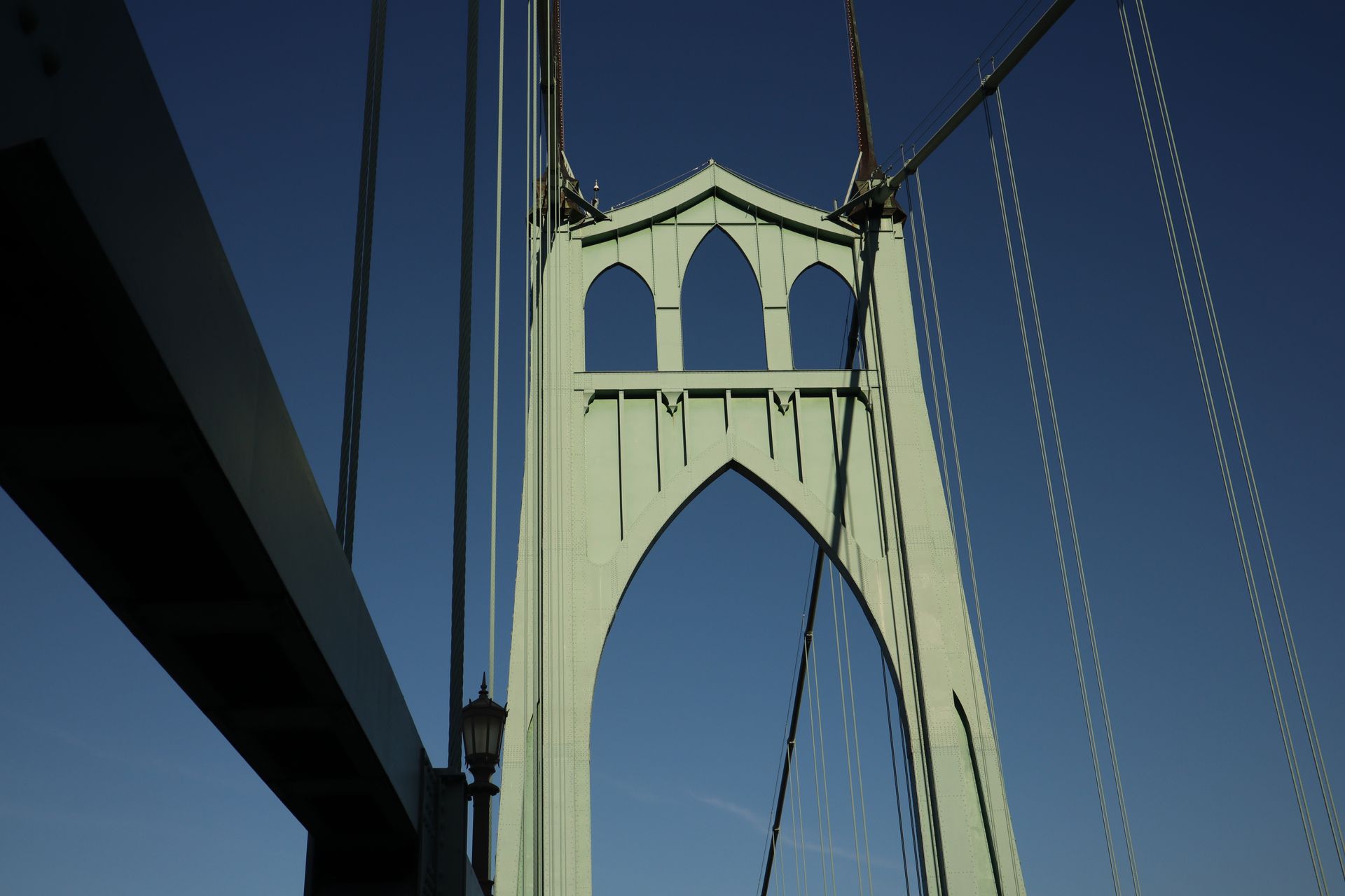 On the St. Johns Bridge